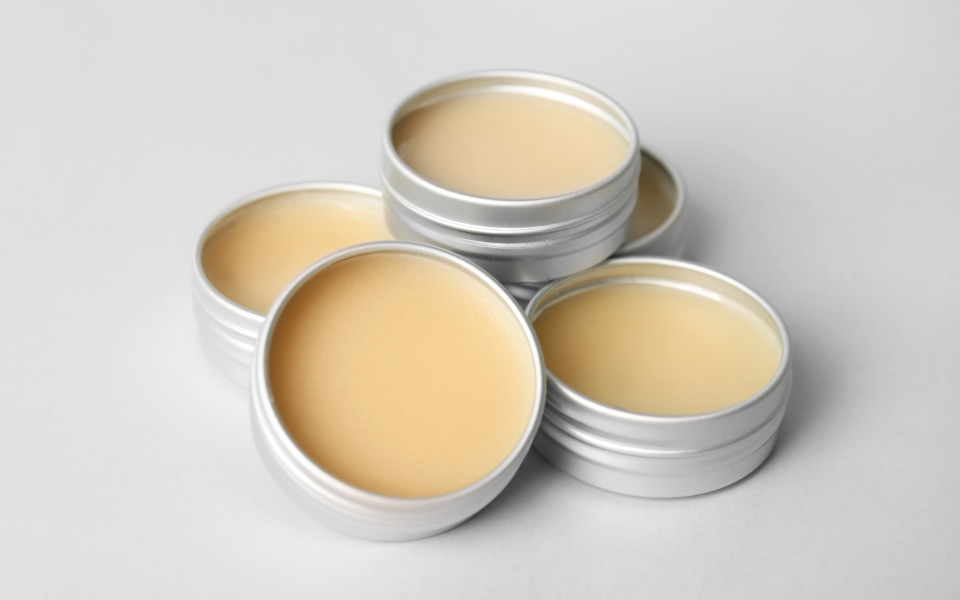 tallow salves in pile