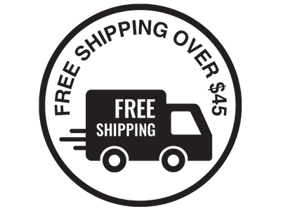 free shipping over 45 icon