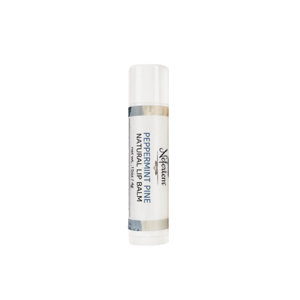 peppermint pine natural lip balm