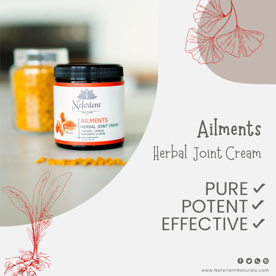 ailments herbal pain cream with turmeric