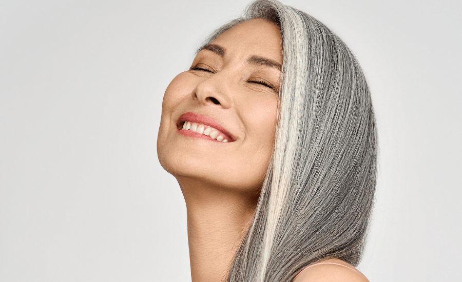 Women with glowing moisturized skin using nefertem tallow products 