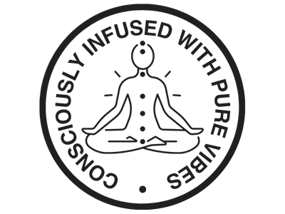 meditation icon with consciously infused