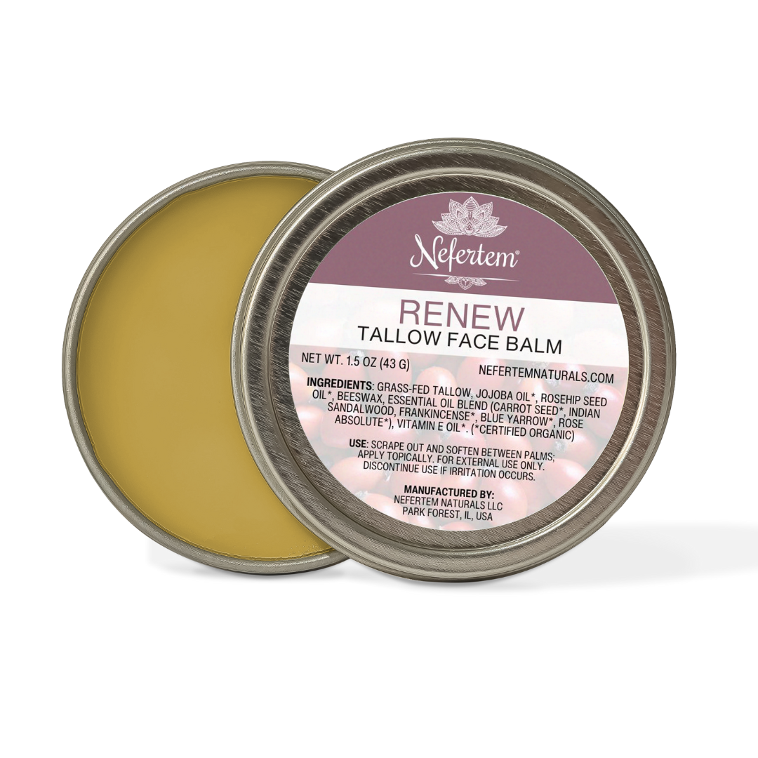 renew tallow face balm for wrinkles