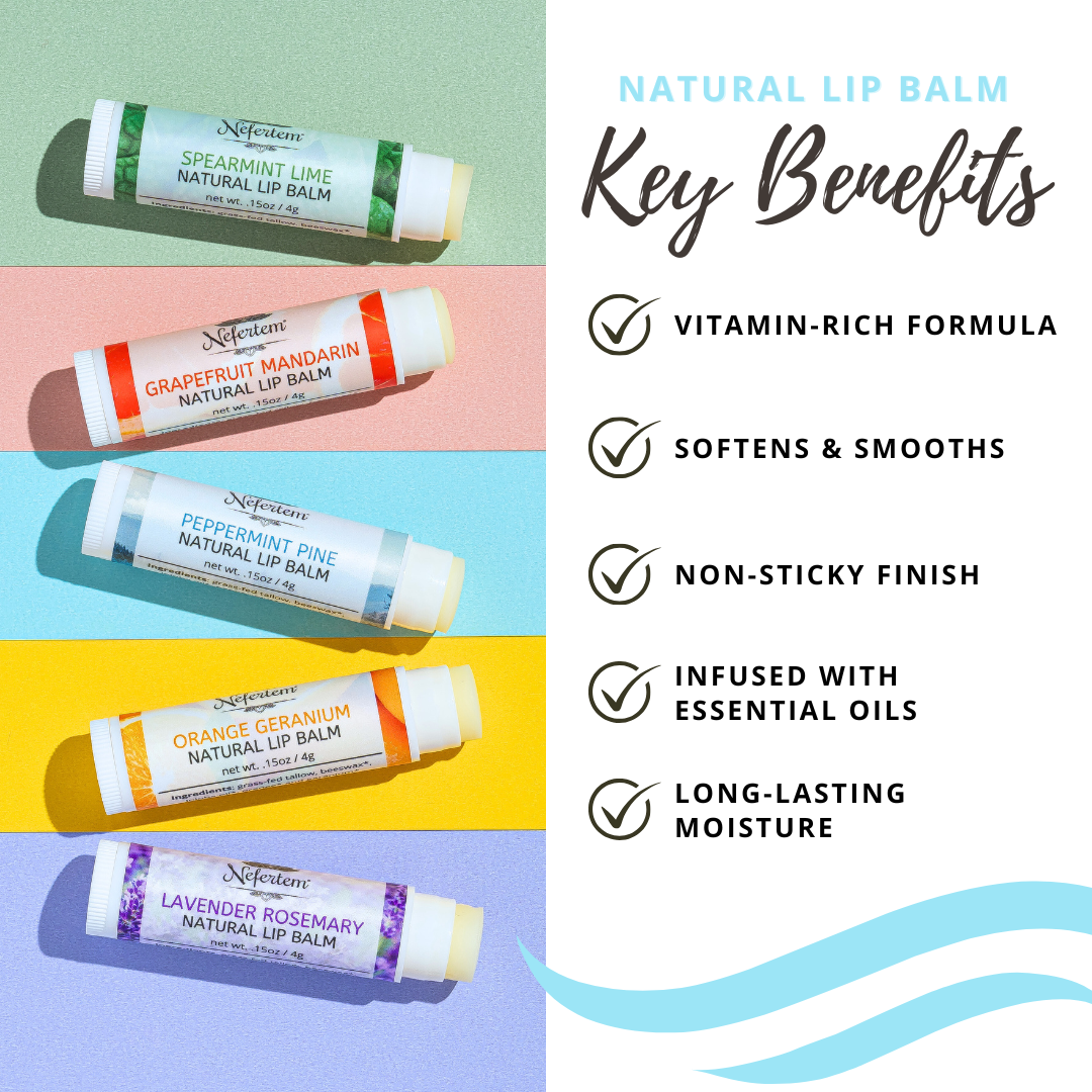 list of benefits for lip balms