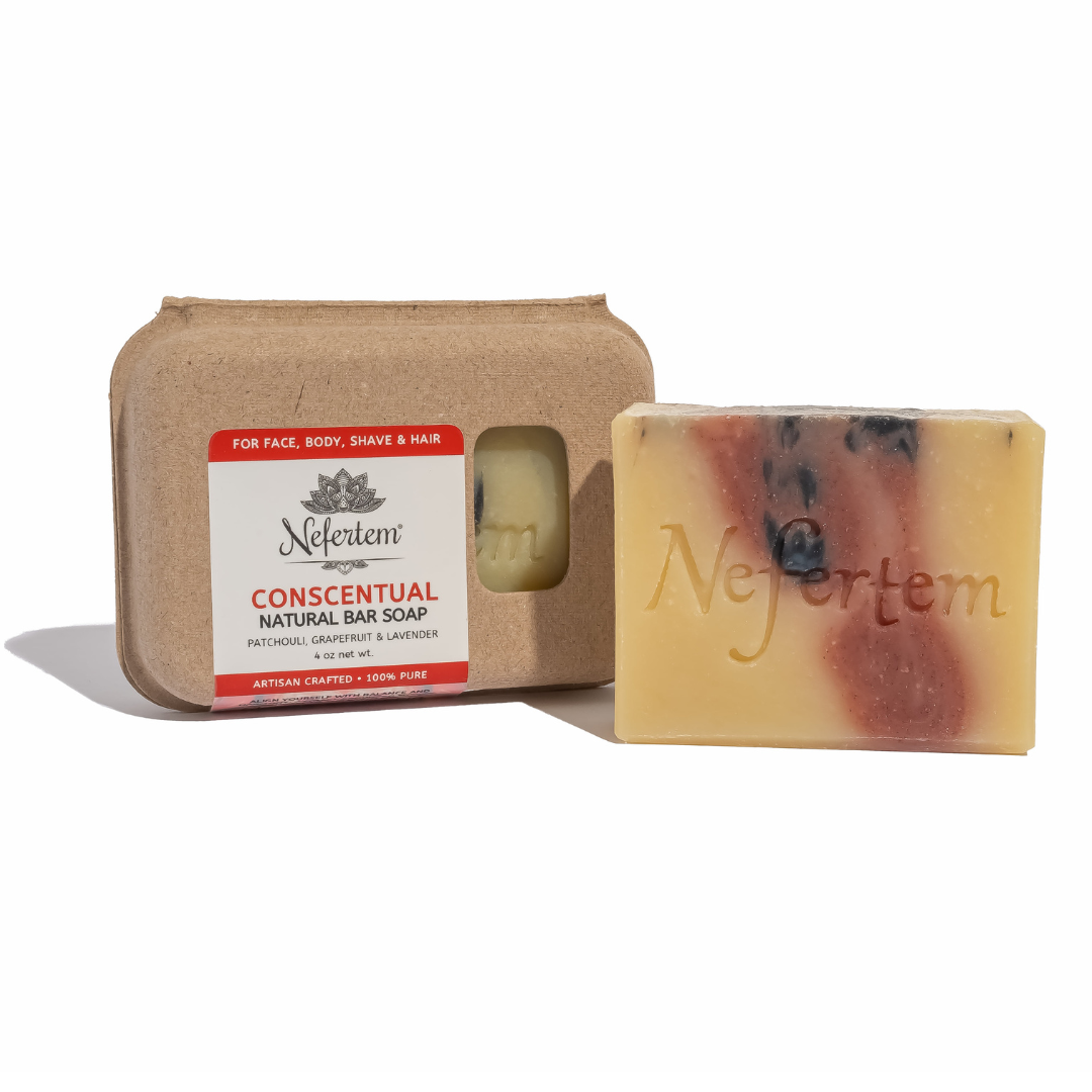 essential oil tallow soap by Nefertem