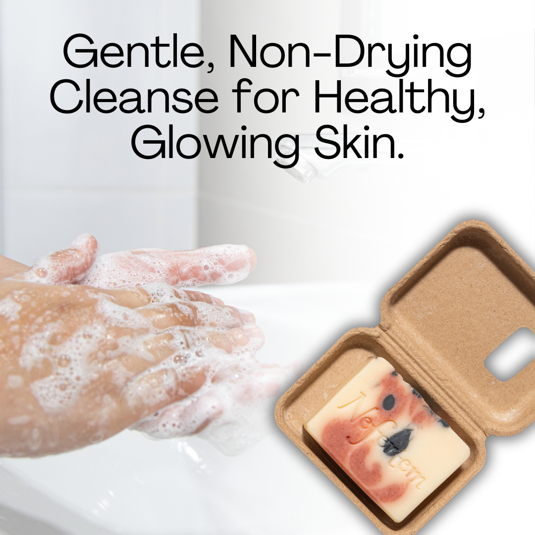 gentle con-drying cleanse from a bar soap