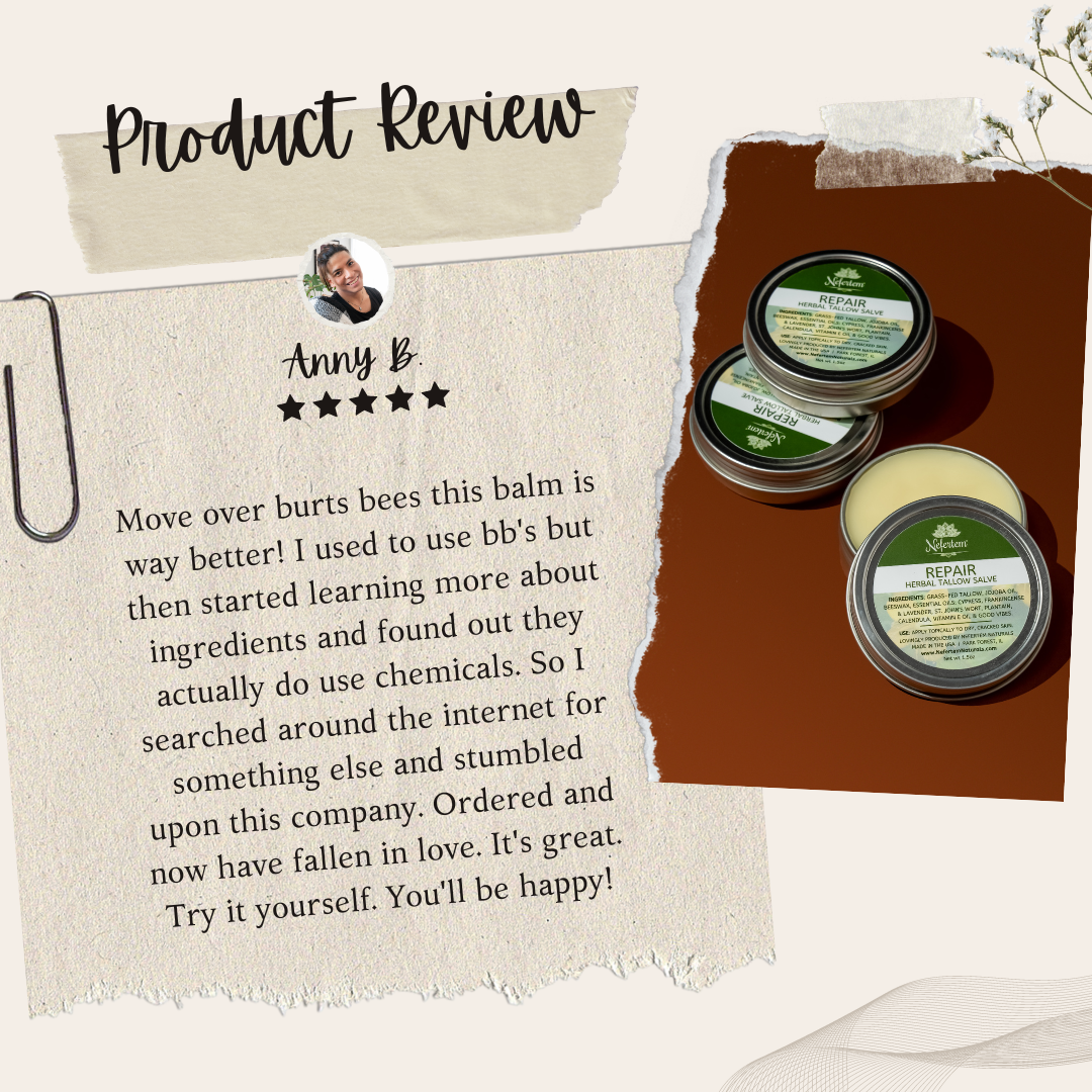 product review of tallow balm