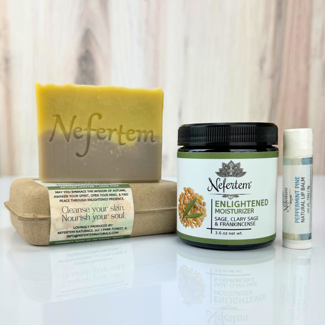 Enlightened fall skincare set with tallow