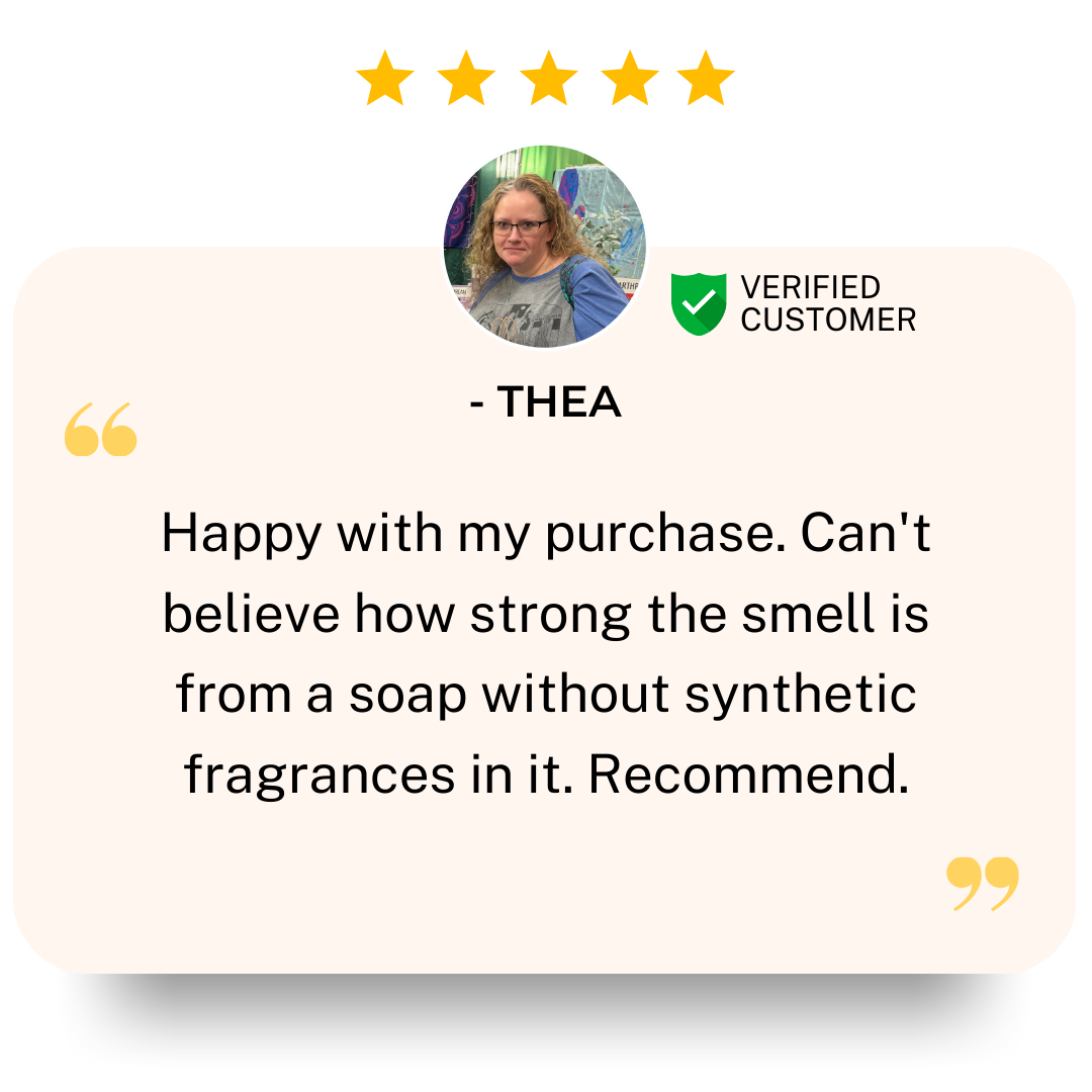 customer review of our tallow soap