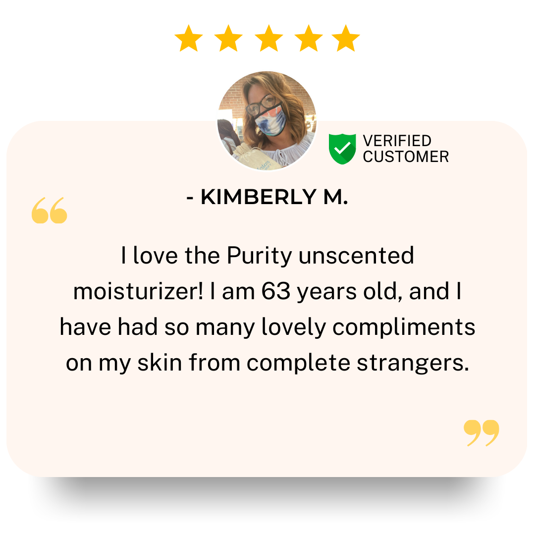 customer review of our unscented tallow moisturizer