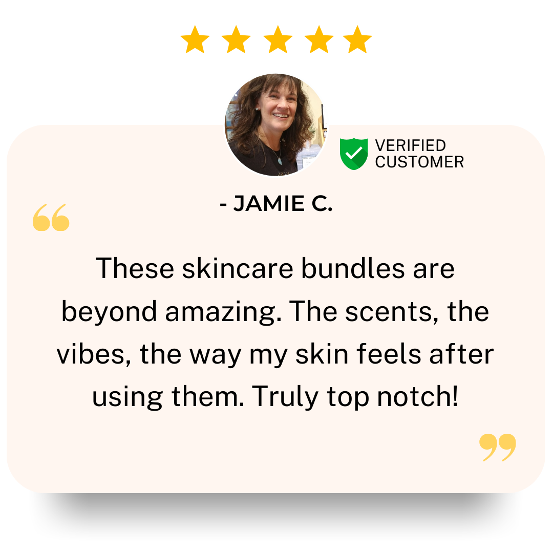 customer review of our tallow skincare sets