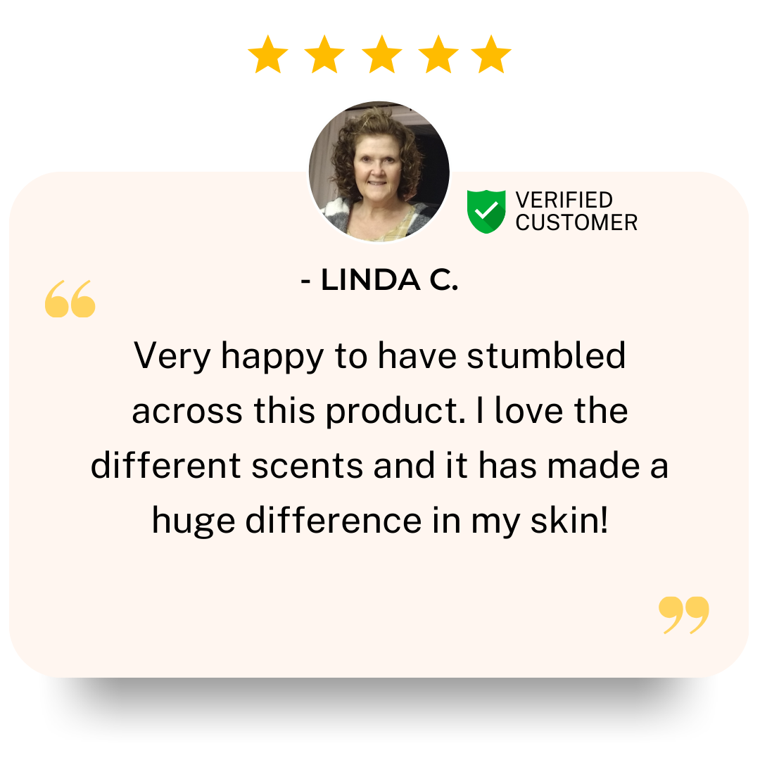 customer review of our lemongrass tallow moisturizer