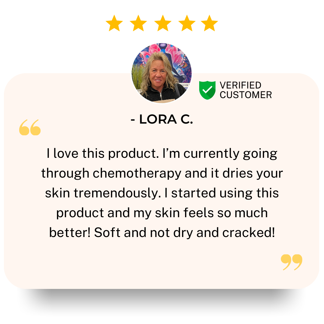 customer review of our lemongrass tallow moisturizer