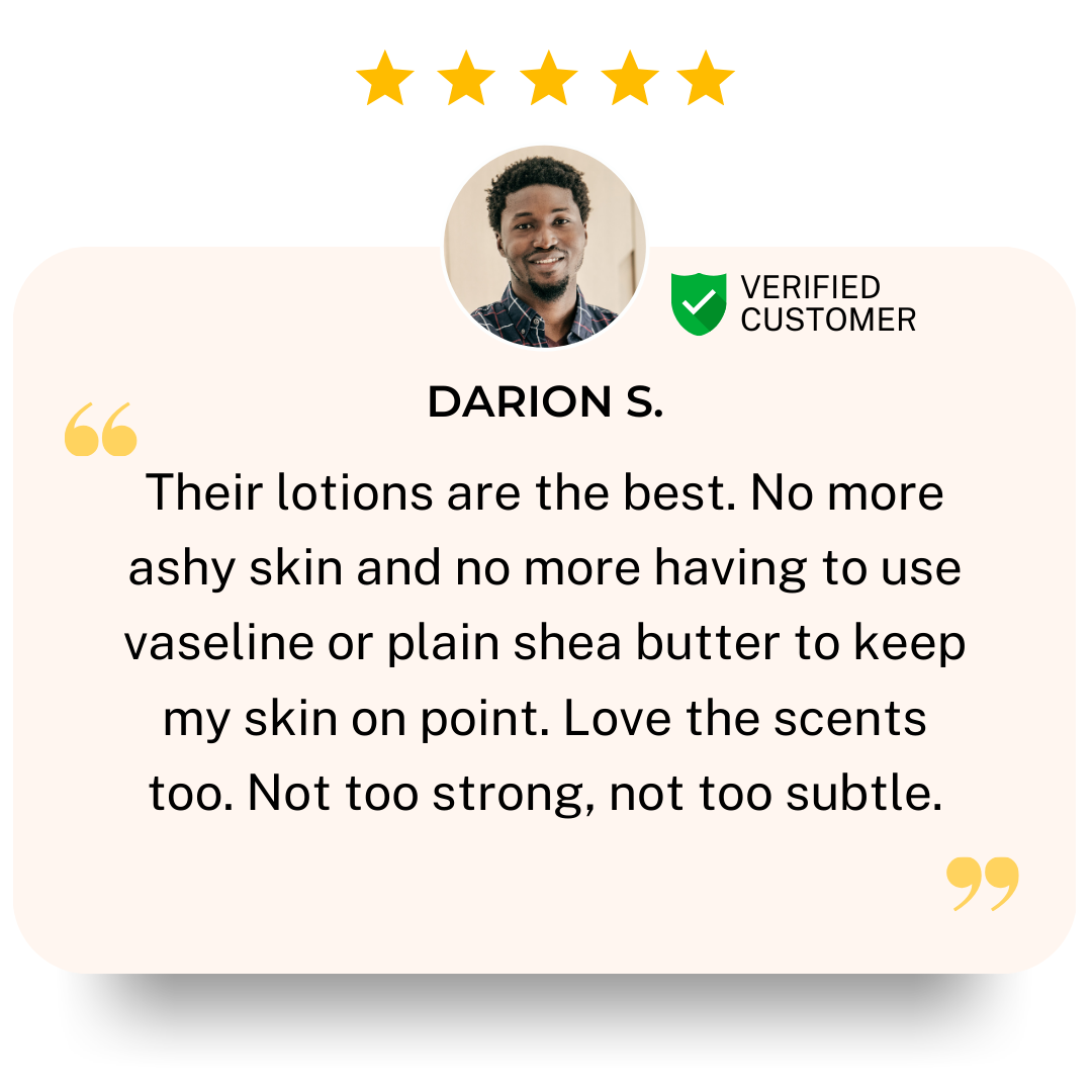 customer review of our lavender tallow moisturizer