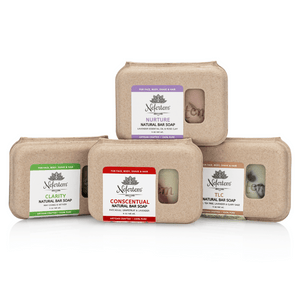 4 natural tallow soap bars
