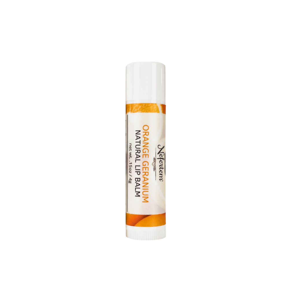 Orange Geranium Natural Lip Balm