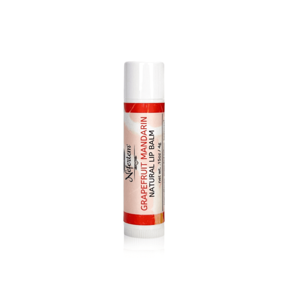 grapefruit mandarin natural lip balm