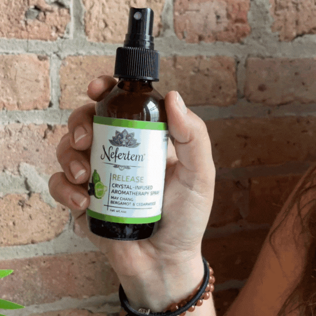 release aroma spray by nefertem intention skincare