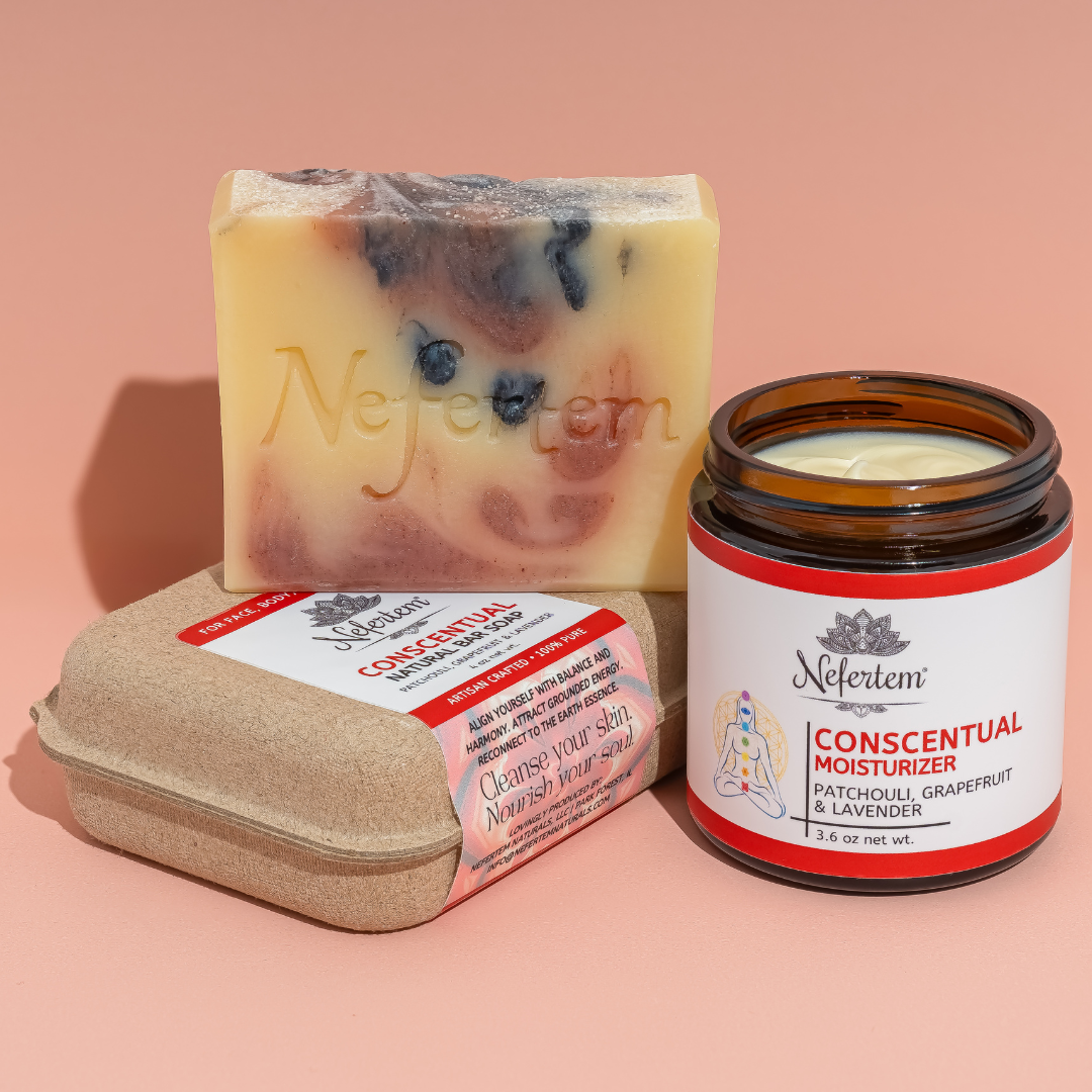 anti-aging tallow skincare bundle with moisturizer and soap