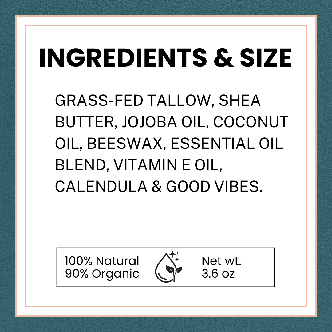 ingredients list for transform tallow moisturizer