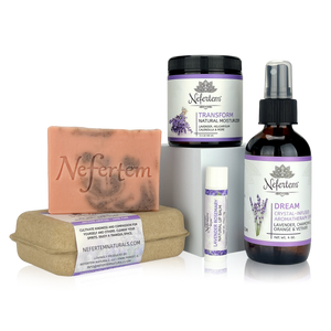 relax Intention kit with tallow skincare